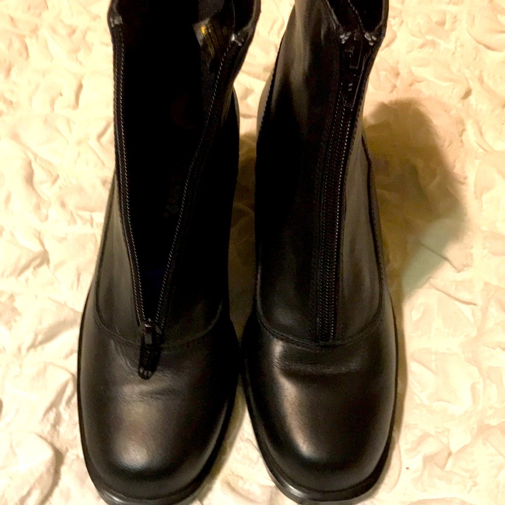 Black high top boots ankle boots black size 6